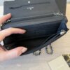 Chanel Caviar Timeless CC Wallet On Chain WOC SHW Black