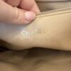 Chanel Matelasse Chain Shoulder Bag LambSkin Beige Gold CC