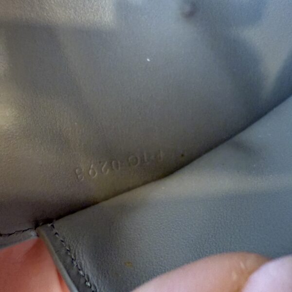 Celine Small Flap Wallet in Triomphe in Shiny Calfskin Pebble