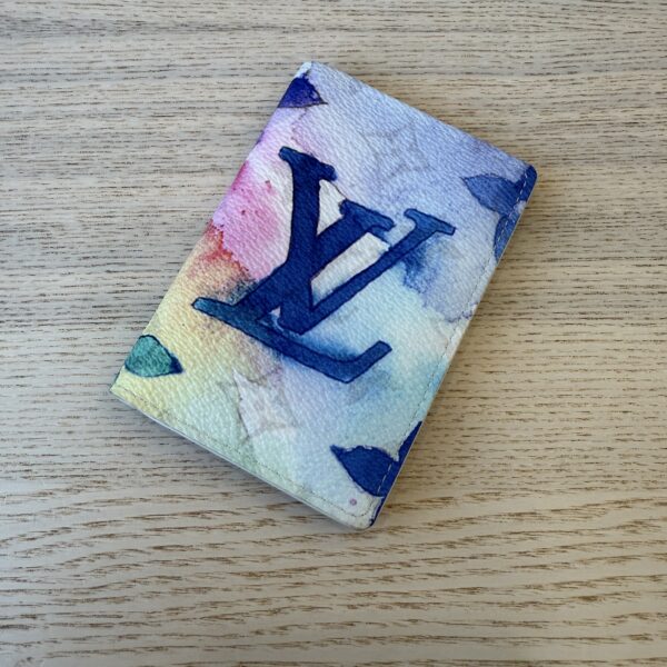 Louis Vuitton Monogram Watercolor Pocket Organizer NM Multicolor