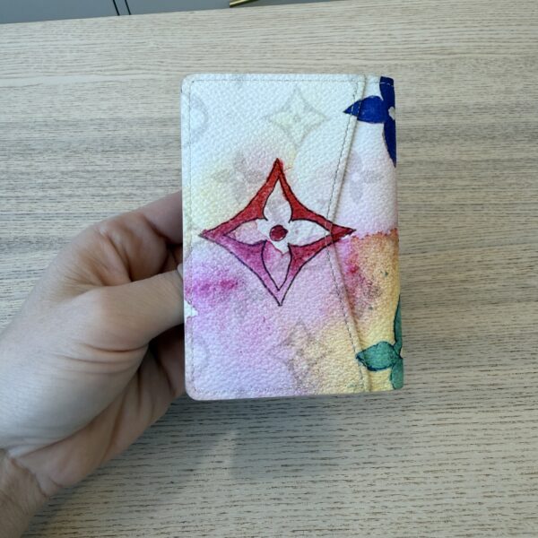 Louis Vuitton Monogram Watercolor Pocket Organizer NM Multicolor