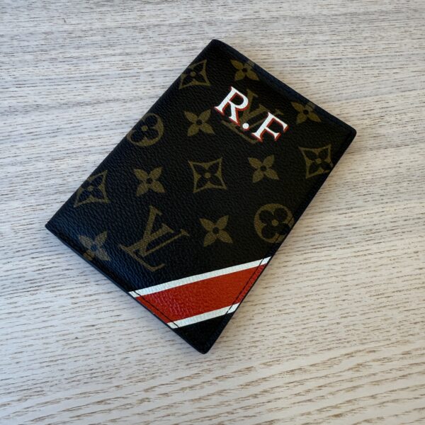 Louis Vuitton Mon Monogram Passport Cover "RF"