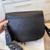 Christian Dior Box Calfskin Large Bobby Flap Black