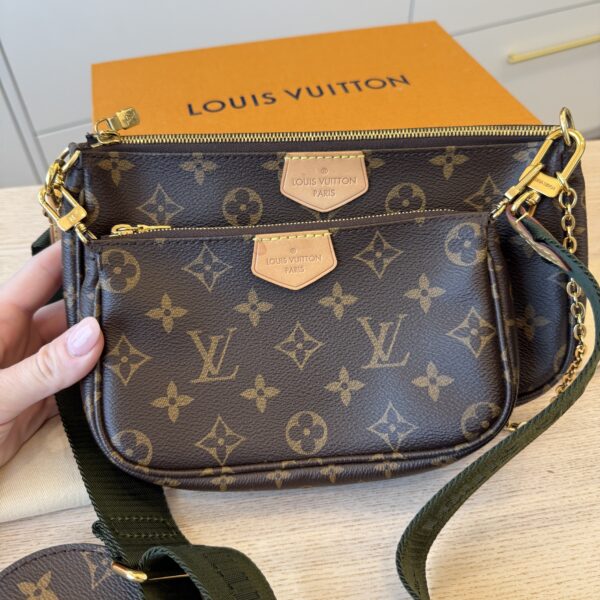 Louis Vuitton Monogram Multi Pochette Accessories Kaki