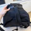 Prada Re-Nylon Medium Backpack with Pouch Black