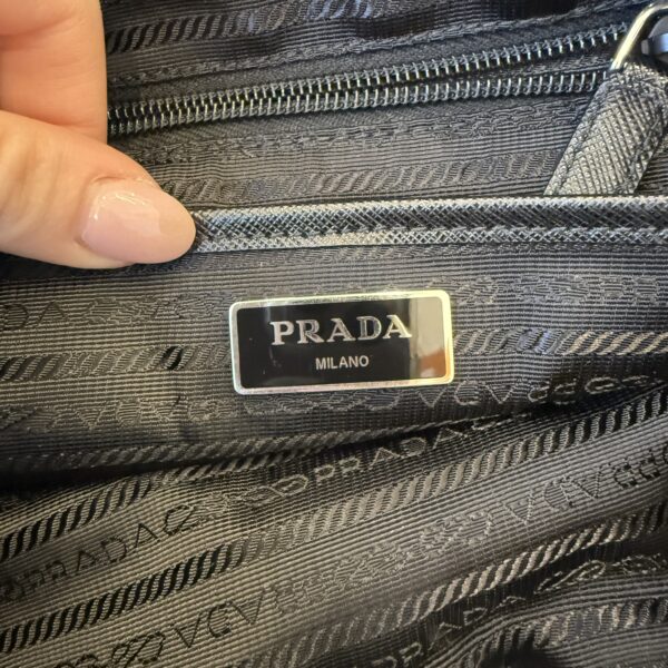 Prada Re-Nylon Medium Backpack with Pouch Black