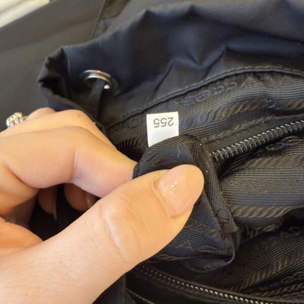 Prada Re-Nylon Medium Backpack with Pouch Black