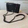 Chanel Ballerine Flap Bag Quilted Lambskin Small Black Palladium Hardware
