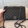 Chanel Ballerine Flap Bag Quilted Lambskin Small Black Palladium Hardware