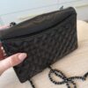 Chanel Ballerine Flap Bag Quilted Lambskin Small Black Palladium Hardware