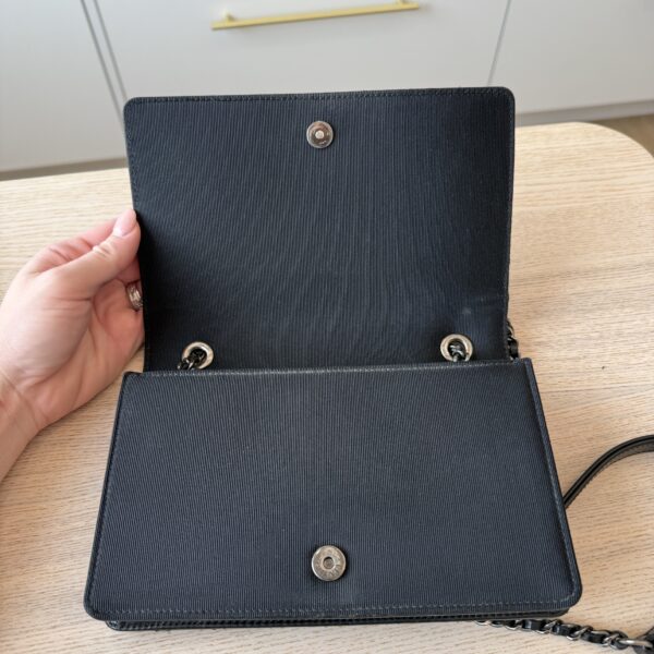 Chanel Ballerine Flap Bag Quilted Lambskin Small Black Palladium Hardware