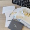 Christian Dior Oblique Medium Book Tote Blue Multicolor