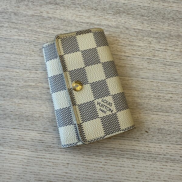 Louis Vuitton Damier Azur 6 Key Holder