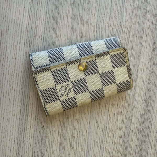 Louis Vuitton Damier Azur 6 Key Holder