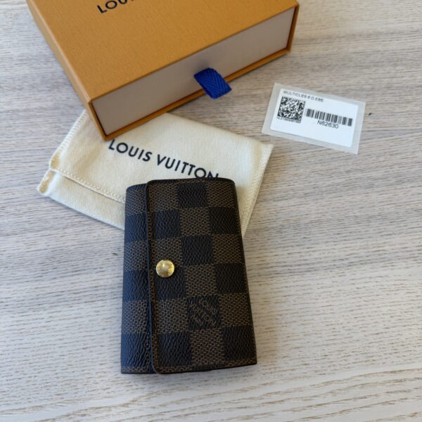 Louis Vuitton Damier Ebene 6 Key Holder