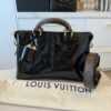 Louis Vuitton Miroir Handbag Vernis with Monogram Canvas