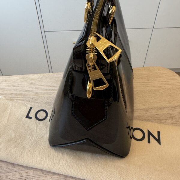 Louis Vuitton Miroir Handbag Vernis with Monogram Canvas