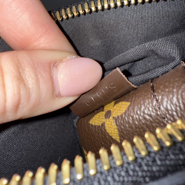 Louis Vuitton Miroir Handbag Vernis with Monogram Canvas