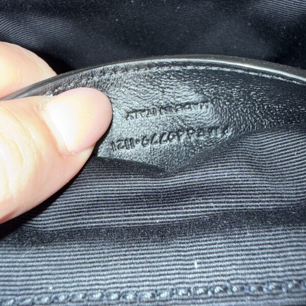 Saint Laurent Grain de Poudre Quilted 80's Vanity Bag Beige