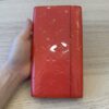 Louis Vuitton Monogram Vernis Sarah Wallet Rose Lichee