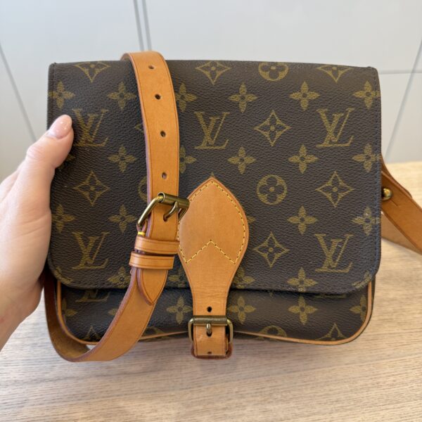 Louis Vuitton Monogram Cartouchiere 22