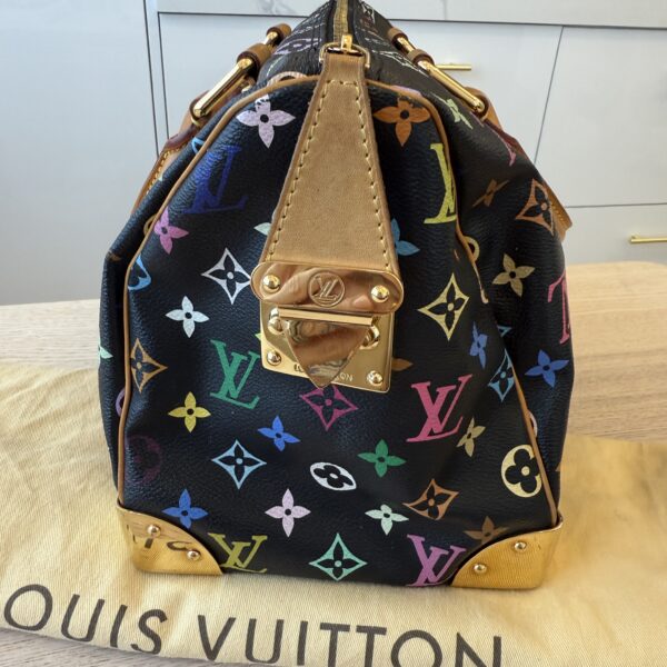 Louis Vuitton Monogram Multicolor Speedy 30 Black