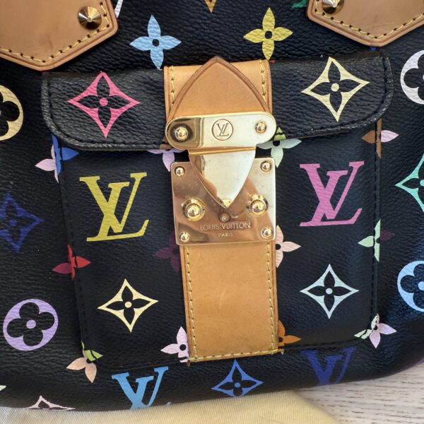 Louis Vuitton Monogram Multicolor Speedy 30 Black