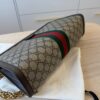 Gucci Beige/Ebony Supreme GG Coated Canvas Vintage Web Ophidia Medium Shoulder Bag