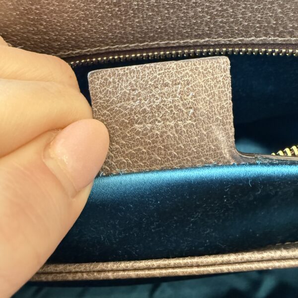 Gucci Beige/Ebony Supreme GG Coated Canvas Vintage Web Ophidia Medium Shoulder Bag