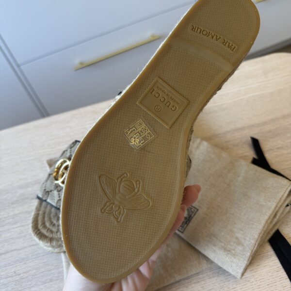 Gucci Marmont Espadrille Sandals Size 38