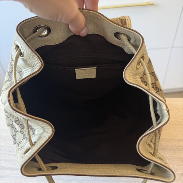 Gucci Abbey Backpack GG Canvas