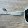Prada White PR Solid Sunglasses