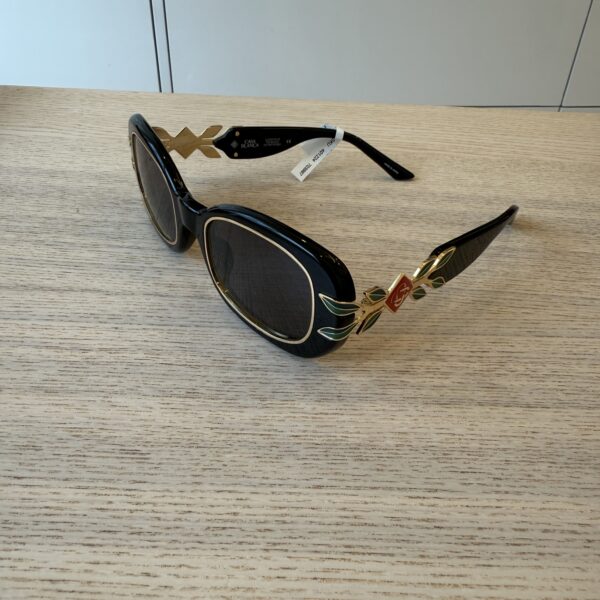 CASABLANCA Branch Logo Square Acetate & Nylon Sunglasses