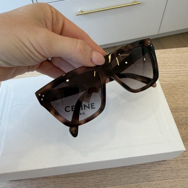 Celine Bold 3 Dots Colored Havana