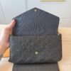 Louis Vuitton Empreinte Pochette Felicie Chain Wallet Noir