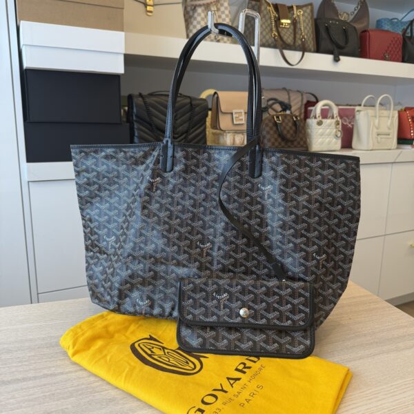 Goyard Goyardine Saint Louis PM Black