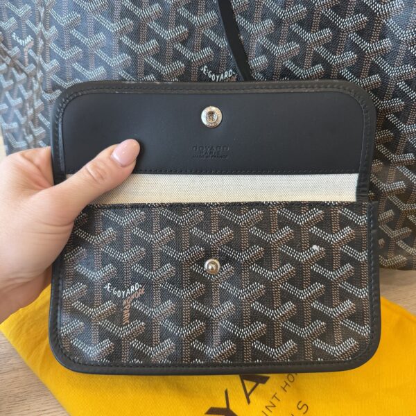 Goyard Goyardine Saint Louis PM Black
