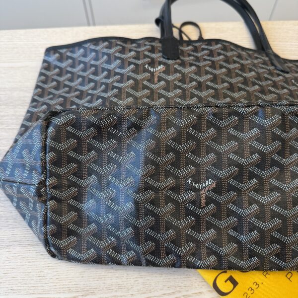 Goyard Goyardine Saint Louis PM Black