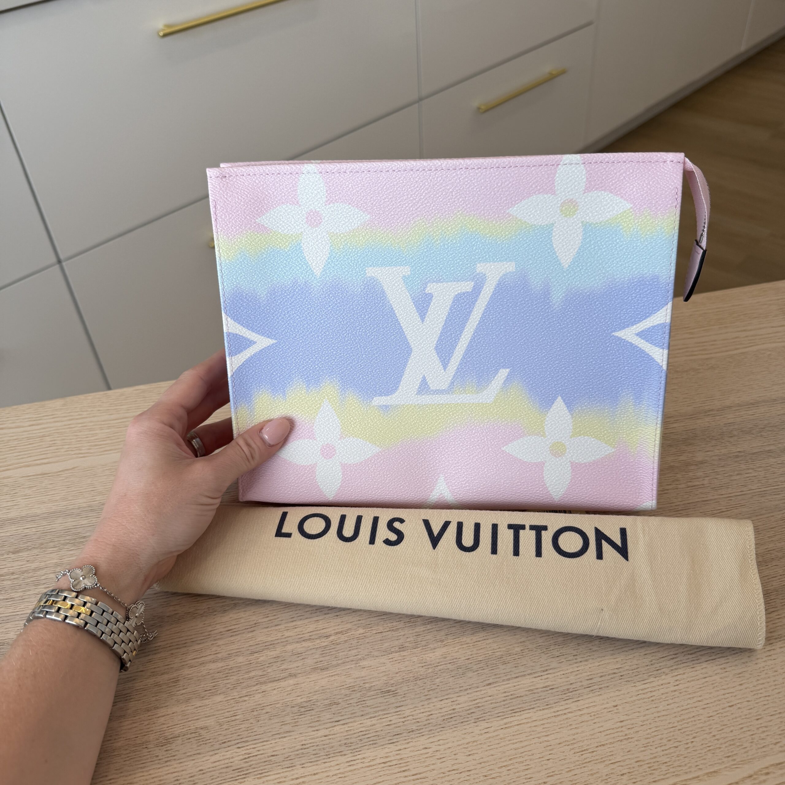 Louis Vuitton Limited Edition Monogram Escale Toiletry 26