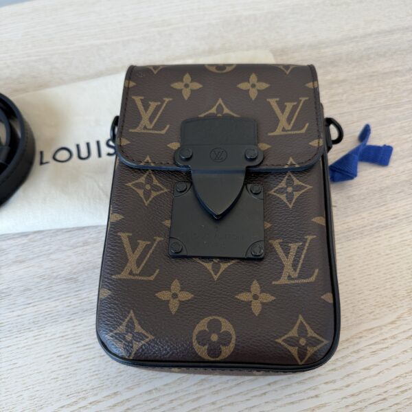 Louis Vuitton Monogram S Lock Vertical Wearable Wallet