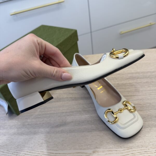 Gucci Block Heel Horsebit Size 37.5