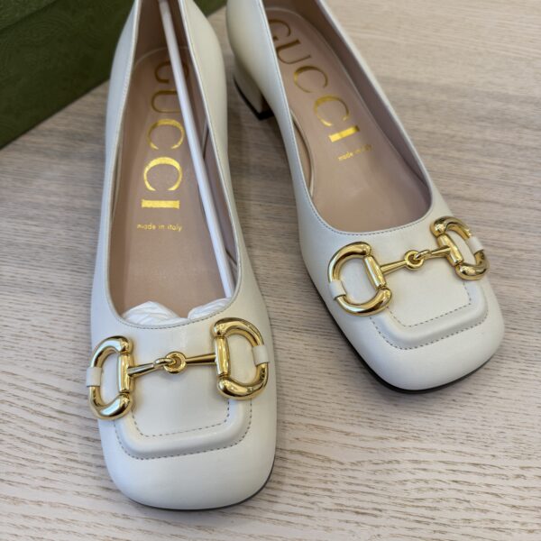 Gucci Block Heel Horsebit Size 37.5