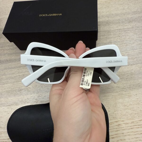 Dolce and Gabbana White Sunglasses