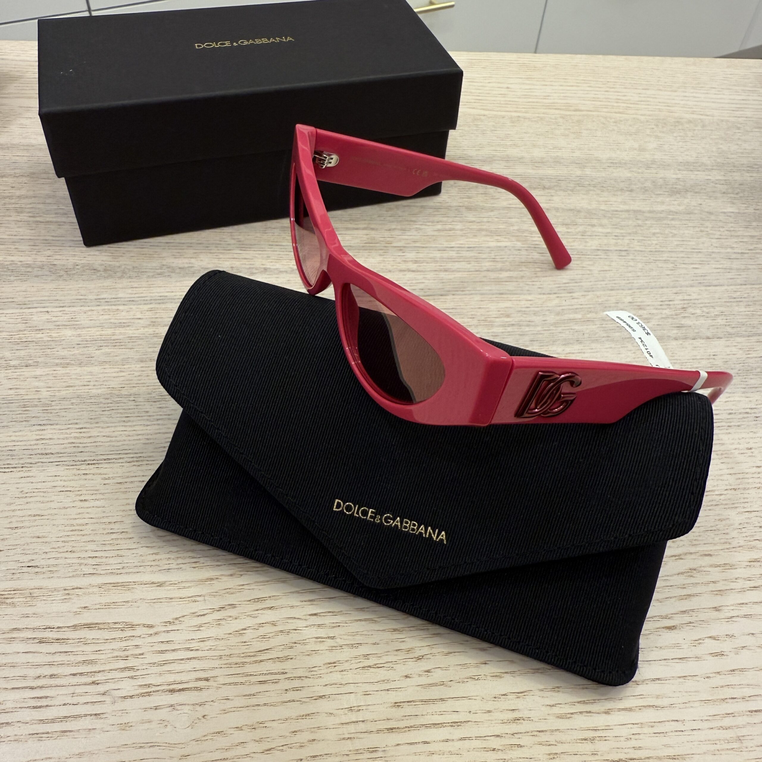 Dolce and Gabbana Pink Sunglasses