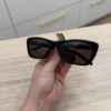Saint Laurent Shiny Black Sunglasses