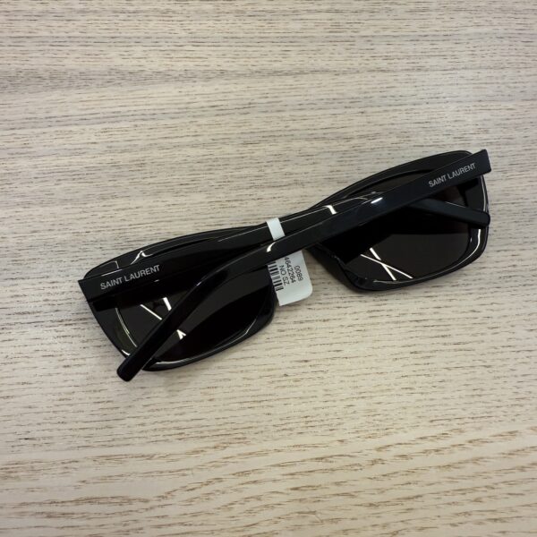Saint Laurent Shiny Black Sunglasses