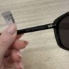 Saint Laurent Shiny Black Sunglasses