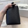 Loewe Small Puzzle Edge Bag in Classic Grained Calfskin Black