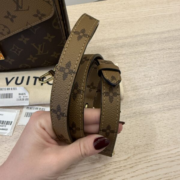 Louis Vuitton Monogram Reverse Pochette Metis