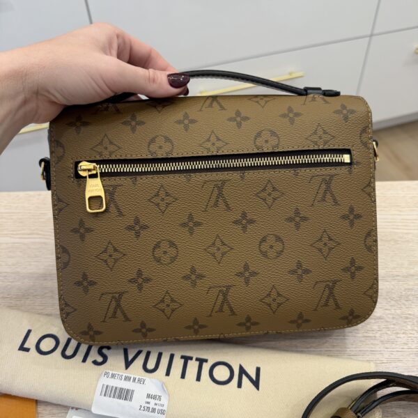 Louis Vuitton Monogram Reverse Pochette Metis